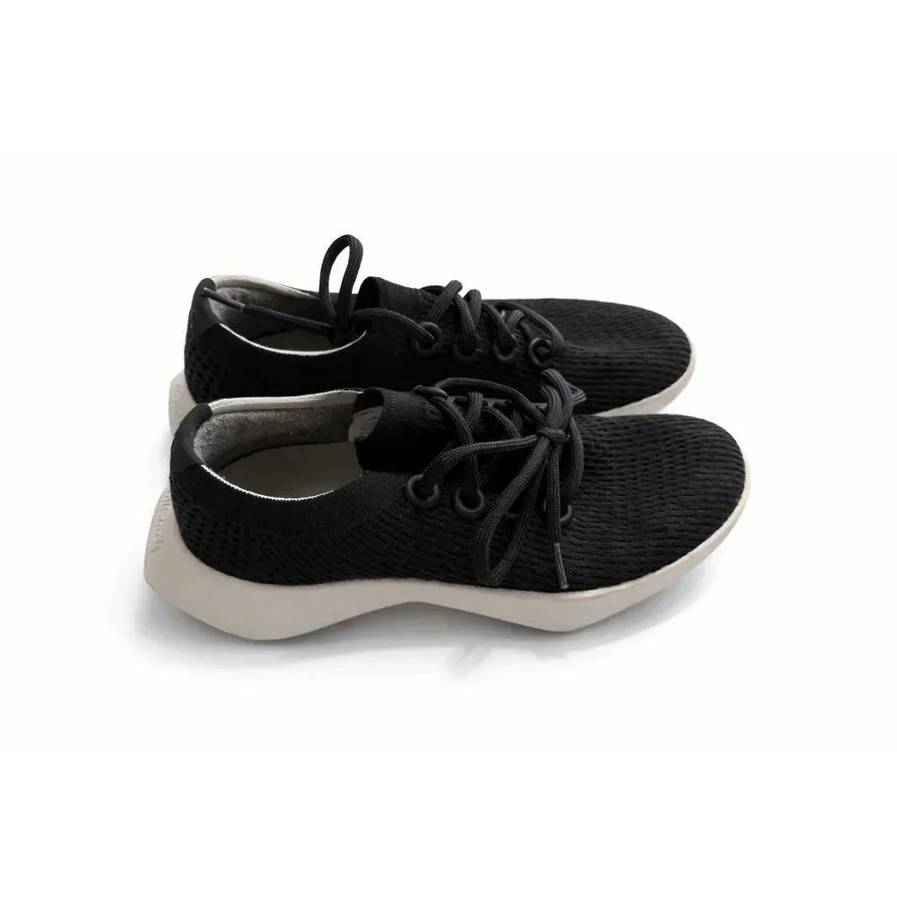 Allbirds Black Tree Dasher Running Sneakers Shoes Women’s Size 7